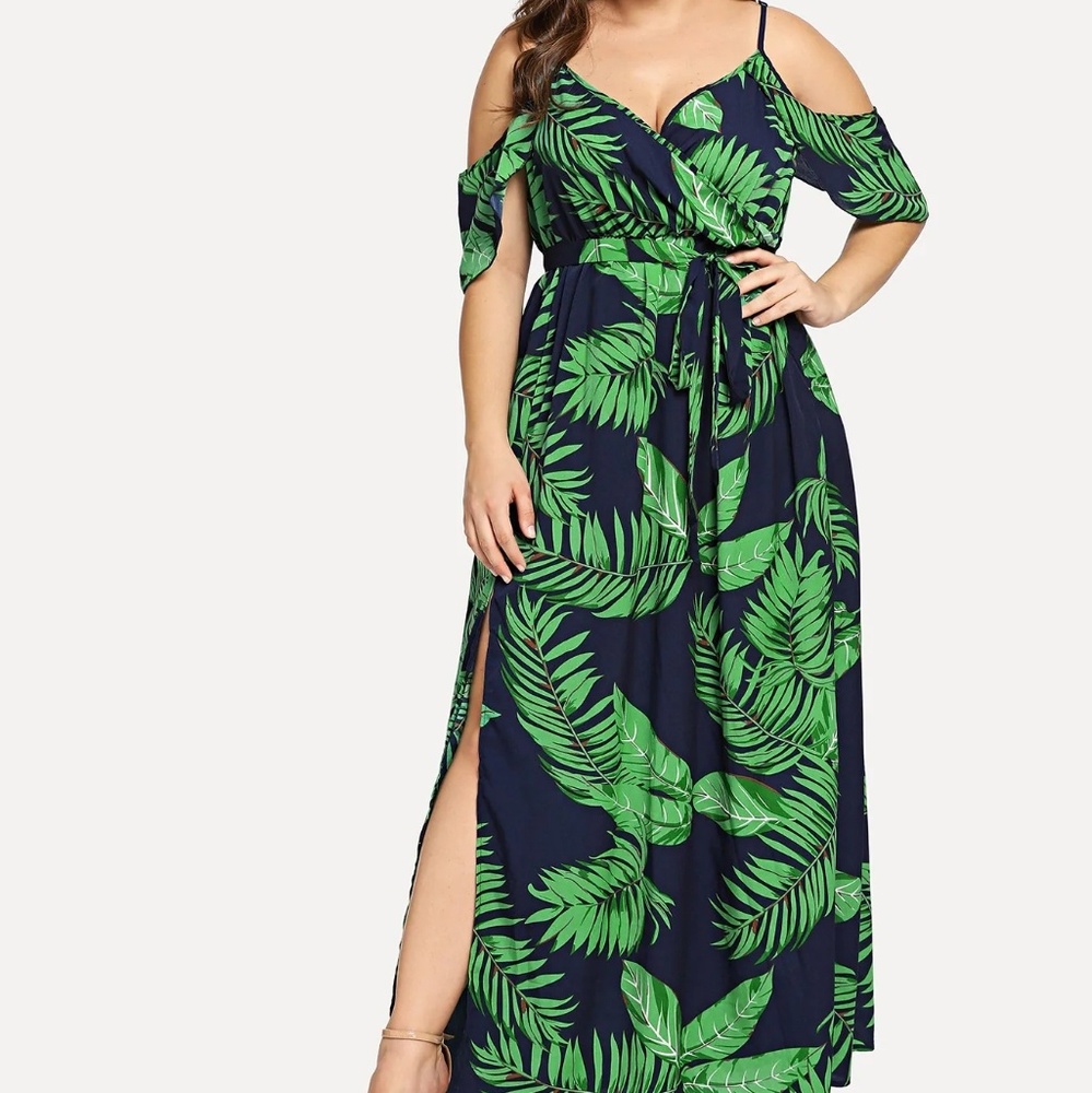 Tropical Maxi Dress